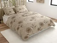 Bavlněné povlečení PAMPELINO béžové Rozměr povlečení: 70 x 90 cm | 140 x 220 cm