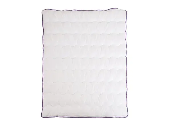 Celoroční přikrývka prošívaná BELLA LAVENDER 140x200 cm, bílá