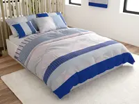 Povlečení z Renforcé bavlny LUKA modré Rozměr povlečení: 70 x 90 cm | 140 x 200 cm