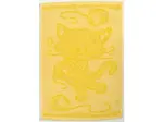 Detský uterák BEBÉ mačička žltý 30x50 cm