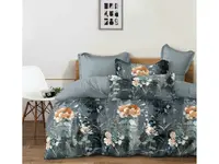 Bavlnené obliečky EDELORA sivé Rozmer obliečky: 70 x 90 cm | 140 x 200 cm