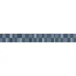 Listela Rako Up tmavo modrá 5x40 cm pololesk WLAMH511.1