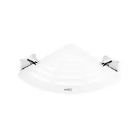 Rohová polička Nimco Keira chróm KEX21126