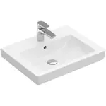 Villeroy & Boch Subway 2.0 umývadlá , 550 x 440 x 150 mm, biela alpin, s prepadom, neleštené; 7113F501