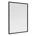 Zrkadlo Naturel Oxo v čiernom ráme, 60x80 cm, ALUZ6080C