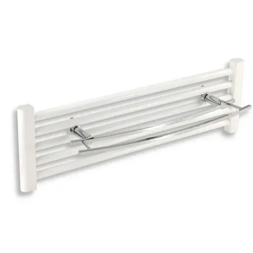 Novaservis Metalia 2 držiak uterákov na radiátory ,6x57,2 cm kov chrom 6225/1,0 62251.0