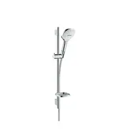 Sprchový set Hansgrohe Raindance Select E na stenu s mydlovničkou biela / chróm 26622400