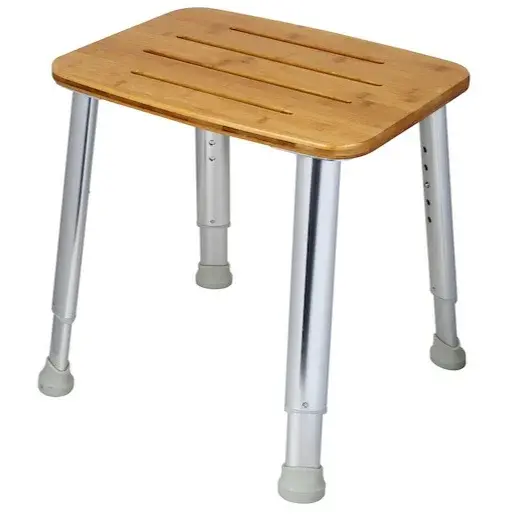 Stolička do sprchy Anima bambus STOLWOOD