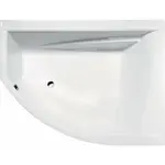 Polysan Tandem asymetrická vaňa 170x130 cm akrylát pravá 07611