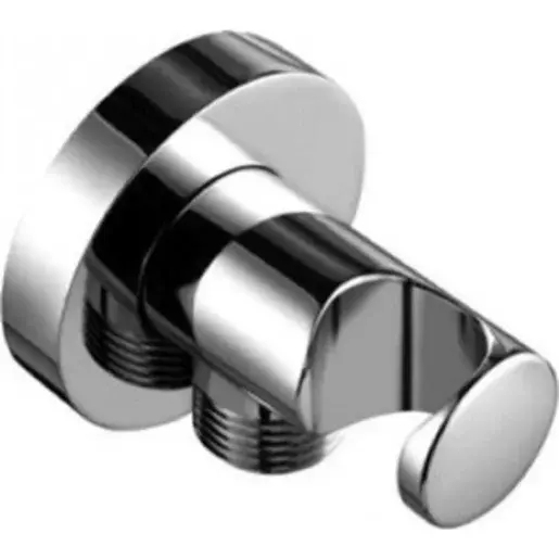 Pripojovacie koleno KLUDI s držiakom sprchy, chróm 6054705-00