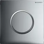 Pneumatické ovládání splachování pisoáru typ 10, chrom/chrom mat 116.015.KH.1