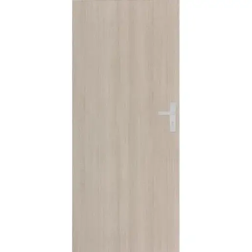 Bezpečnostné vchodové RC2 dvere Naturel Technické pravé 80 cm dub bielený B2DB80P
