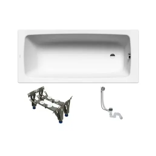 Kaldewei Cayono obdĺžniková vaňa 180x80 cm smaltovaná oceľ ľavá aj pravá KWB751