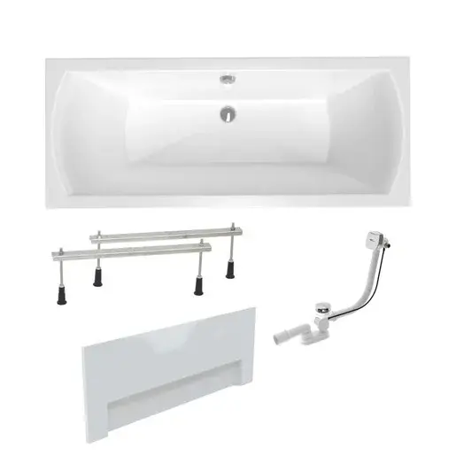 Obdĺžniková vaňa Laguna Cube Way Plus 150x70 cm akrylát ľavá aj pravá SIKOCUB1500APNPC