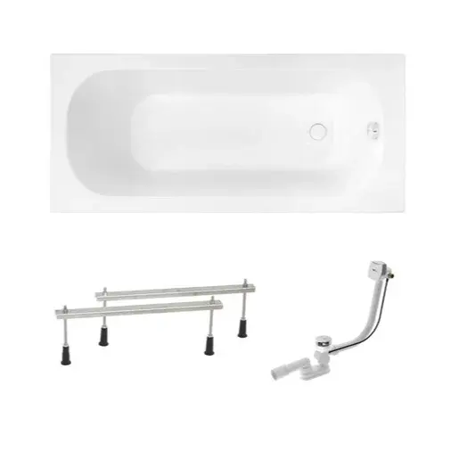 Obdĺžniková vaňa SAT Mika 180x80 cm akrylát ľavá aj pravá SATMIKA1800APN