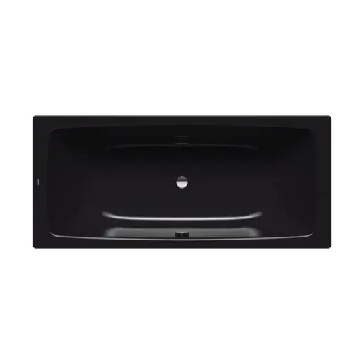 Kaldewei Cayono Duo obdĺžniková vaňa 170x75 cm smaltovaná oceľ ľavá aj pravá black 272410113701