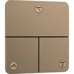 Hansgrohe ShowerSelect Comfort Q ventil bez podomietkového telesa kartáčovaný bronz 15587140