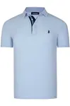 T9582 DEWBERRY MEN'S T-SHIRT-BABY BLUE