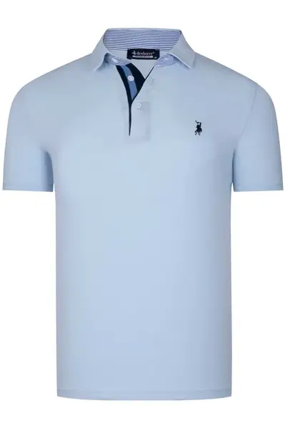 T9582 DEWBERRY MEN'S T-SHIRT-BABY BLUE