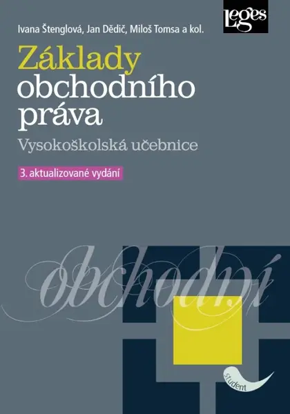 Základy obchodního práva - Ivana Štenglová
