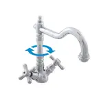 RAV SLEZÁK Morava drezová batéria s otočným ramienkom chróm mk120.5/8 MK120.58