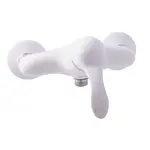 RAV SLEZÁK Labe sprchová batéria 150 mm biela / chróm L081.5BC