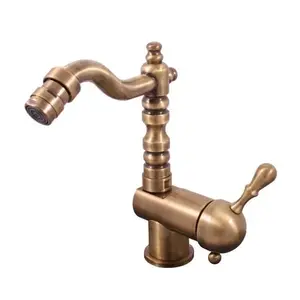 RAV SLEZÁK Labe bidetová batéria s otočným ramienkom stará mosadz l008.5/9sm L008.59SM