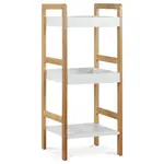 Regál Autronic 30x72 cm biely bambus DR-013-3