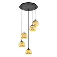 Závesné osvetlenie Eglo ALBARACCIN čierna 98526