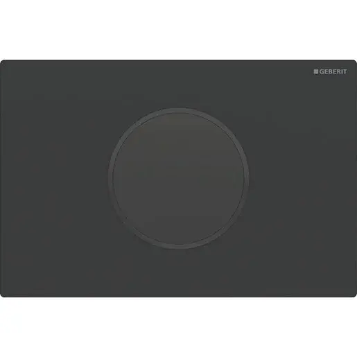 Geberit Sigma10 ovládacie tlačidlo oceľ čierna matná 115.907.16.6