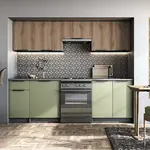 Kuchynská linka Ksenia 240 ZB orech/pistáciový/antracitový