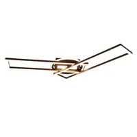 LED stropné osvetlenie Reality Twister čierna R67183132