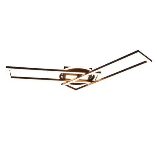 Reality Twister led stropné osvetlenie čierna r67183132 RER67183132