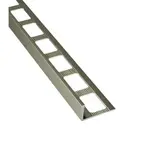 Lišta ukončovací "L" Havos champagne, hliník elox, dĺžka 250 cm, výška hrany 11 mm, ALECH11250