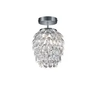 Stropné osvetlenie Reality Petty chróm R60451006