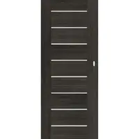 DRE Perma interiérové dvere premium posuvné 70 cm brest antracit posuvné PERMAJA70PO