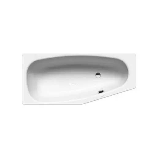 Kaldewei Mini asymetrická vaňa 157x70 cm smaltovaná oceľ pravá 224434010001 KW834CA