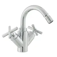 Paffoni Cruz bidetová batéria s výpusťou chróm QTV137