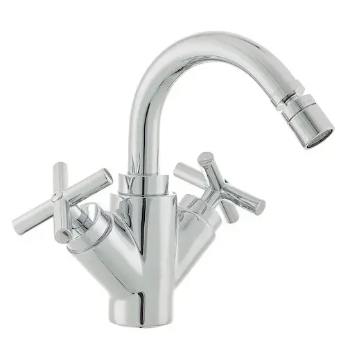 Paffoni Cruz bidetová batéria s výpusťou chróm QTV137