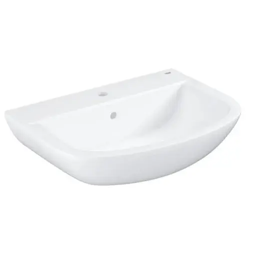 Umývadlo GROHE Bau Ceramic 64,6x46,8 cm alpská biela otvor pre batériu uprostred 39420000