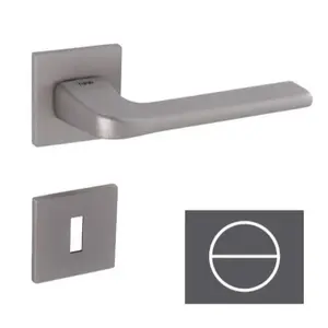 Kľučka Naturel DARA, nikel perla, WC, DARAHRNPWC