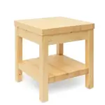 Stolička s poličkou Naturel Country 40x46x40 cm prírodná COUNTRYST40PA