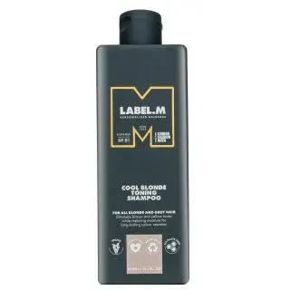 Label.M Cool Blonde Toning Shampoo tónovací šampon pre platinovo blond a šedivé vlasy 300 ml