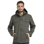 Bushman Pánska prechodná bunda Hendrik, tmavá khaki XL