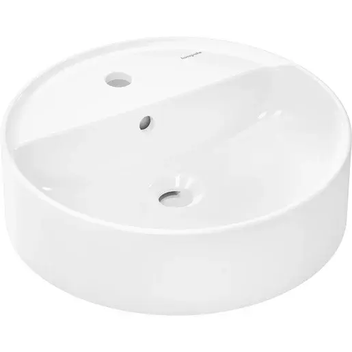 Hansgrohe Xuniva S umývadlo na dosku 45x45 cm otvor pre batériu uprostred 61076450