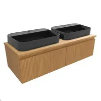 Kúpeľňová skrinka s umývadlom SAT Evolution 118x30x44,8 cm dub medový mat SATEVO120DMDUB