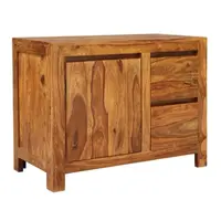 Skrinka pod umývadlo Gani 90x70x45 cm z indického masívu palisander GANI-KSU1