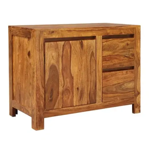 Skrinka pod umývadlo Gani 90x70x45 cm z indického masívu palisander GANI-KSU1