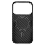 Aramidový zadní kryt FIXED MagVelar s podporou MagSafe pro Apple iPhone 17 Pro, černá