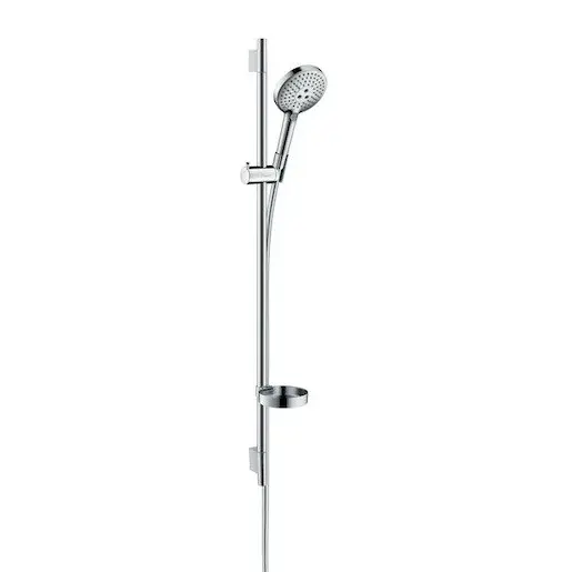 Sprchový set Hansgrohe Raindance Select S s mydlovničkou biela/chróm 26631400